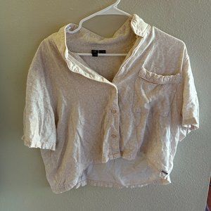 Volcom Buttoned Short-sleeve Top